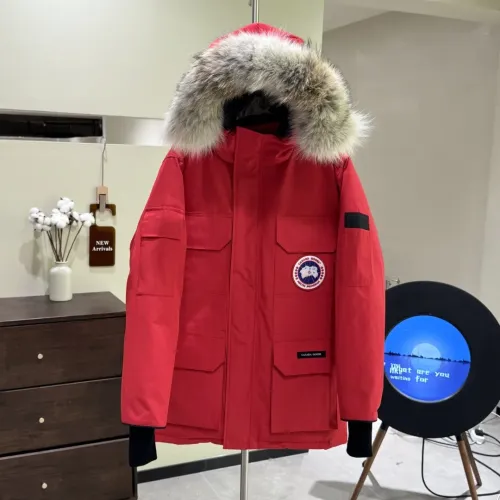 Cheap Canada Goose Down Feather Coat Long Sleeved For Unisex #1393363 Replica Wholesale [$160.00 USD] [ITEM#1393363] on Replica Canada Goose Down Feather Coat