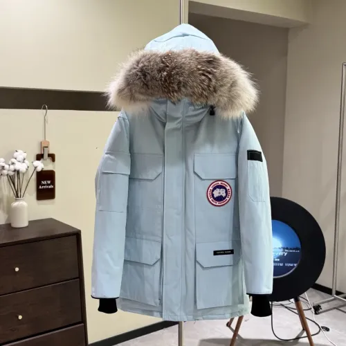Cheap Canada Goose Down Feather Coat Long Sleeved For Unisex #1393364 Replica Wholesale [$160.00 USD] [ITEM#1393364] on Replica Canada Goose Down Feather Coat
