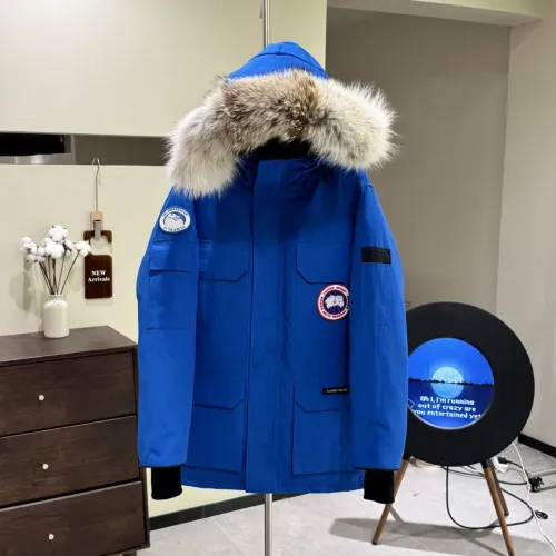 Cheap Canada Goose Down Feather Coat Long Sleeved For Unisex #1393365 Replica Wholesale [$160.00 USD] [ITEM#1393365] on Replica Canada Goose Down Feather Coat