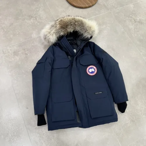 Cheap Canada Goose Down Feather Coat Long Sleeved For Unisex #1393366 Replica Wholesale [$160.00 USD] [ITEM#1393366] on Replica Canada Goose Down Feather Coat