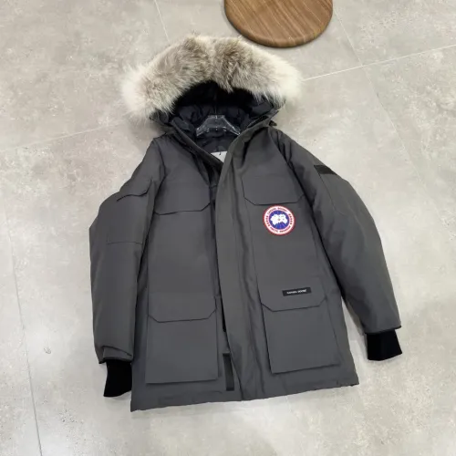 Cheap Canada Goose Down Feather Coat Long Sleeved For Unisex #1393367 Replica Wholesale [$160.00 USD] [ITEM#1393367] on Replica Canada Goose Down Feather Coat
