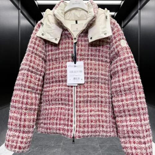 Cheap Moncler Down Feather Coat Long Sleeved For Women #1393369 Replica Wholesale [$205.00 USD] [ITEM#1393369] on Replica Moncler Down Feather Coat