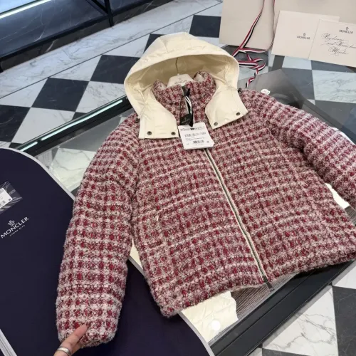 Cheap Moncler Down Feather Coat Long Sleeved For Women #1393369 Replica Wholesale [$205.00 USD] [ITEM#1393369] on Replica Moncler Down Feather Coat