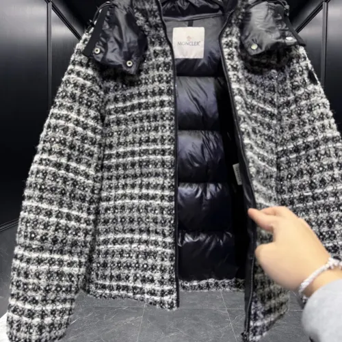 Cheap Moncler Down Feather Coat Long Sleeved For Women #1393370 Replica Wholesale [$205.00 USD] [ITEM#1393370] on Replica Moncler Down Feather Coat