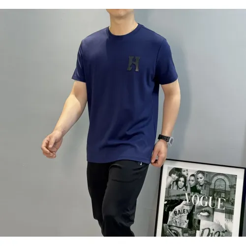 Cheap Hermes T-Shirts Short Sleeved For Men #1393371 Replica Wholesale [$76.00 USD] [ITEM#1393371] on Replica Hermes T-Shirts