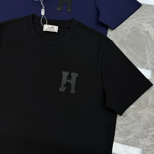 Cheap Hermes T-Shirts Short Sleeved For Men #1393371 Replica Wholesale [$76.00 USD] [ITEM#1393371] on Replica Hermes T-Shirts
