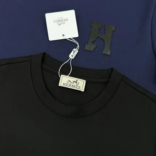 Cheap Hermes T-Shirts Short Sleeved For Men #1393371 Replica Wholesale [$76.00 USD] [ITEM#1393371] on Replica Hermes T-Shirts