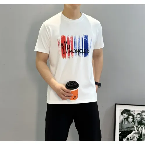 Cheap Moncler T-Shirts Short Sleeved For Men #1393375 Replica Wholesale [$80.00 USD] [ITEM#1393375] on Replica Moncler T-Shirts