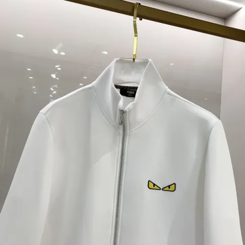 Cheap Fendi Jackets Long Sleeved For Men #1393393 Replica Wholesale [$112.00 USD] [ITEM#1393393] on Replica Fendi Jackets