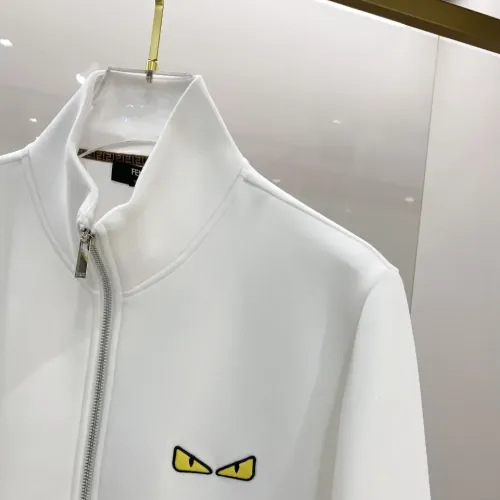 Cheap Fendi Jackets Long Sleeved For Men #1393393 Replica Wholesale [$112.00 USD] [ITEM#1393393] on Replica Fendi Jackets