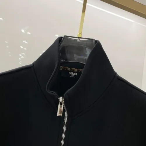 Cheap Fendi Jackets Long Sleeved For Men #1393394 Replica Wholesale [$112.00 USD] [ITEM#1393394] on Replica Fendi Jackets