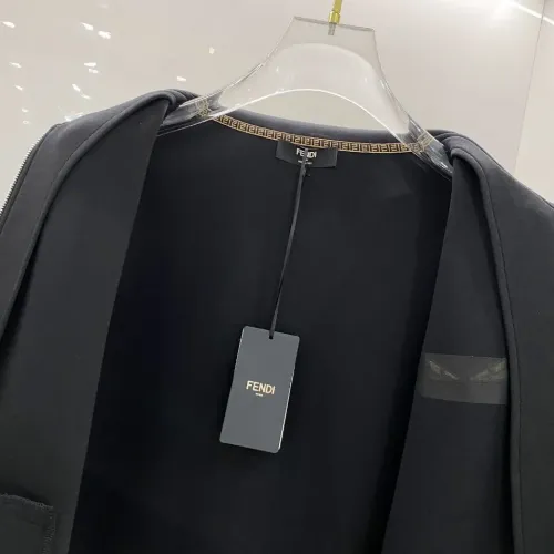 Cheap Fendi Jackets Long Sleeved For Men #1393394 Replica Wholesale [$112.00 USD] [ITEM#1393394] on Replica Fendi Jackets