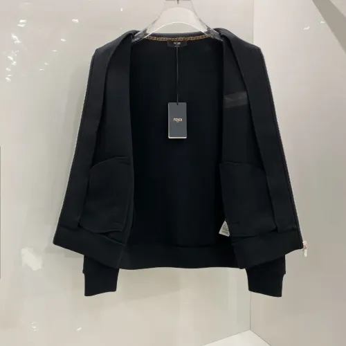 Cheap Fendi Jackets Long Sleeved For Men #1393394 Replica Wholesale [$112.00 USD] [ITEM#1393394] on Replica Fendi Jackets