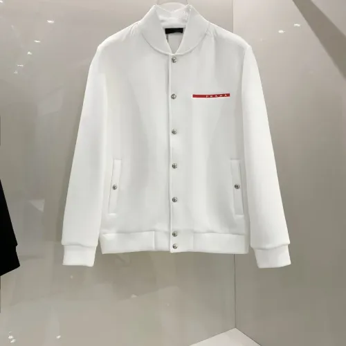 Prada Jackets Long Sleeved For Men #1393413