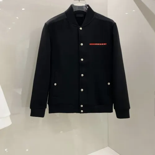 Prada Jackets Long Sleeved For Men #1393414