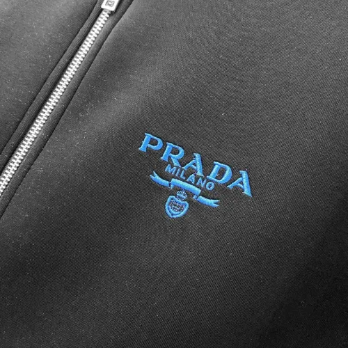 Cheap Prada Jackets Long Sleeved For Men #1393418 Replica Wholesale [$112.00 USD] [ITEM#1393418] on Replica Prada Jackets