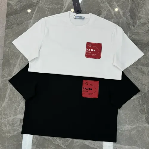 Cheap Prada T-Shirts Short Sleeved For Men #1393460 Replica Wholesale [$72.00 USD] [ITEM#1393460] on Replica Prada T-Shirts