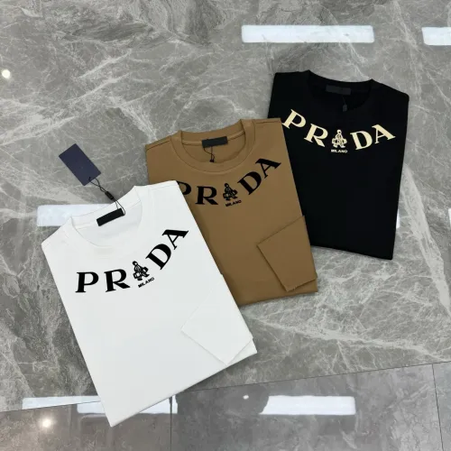 Cheap Prada T-Shirts Long Sleeved For Men #1393461 Replica Wholesale [$80.00 USD] [ITEM#1393461] on Replica Prada T-Shirts