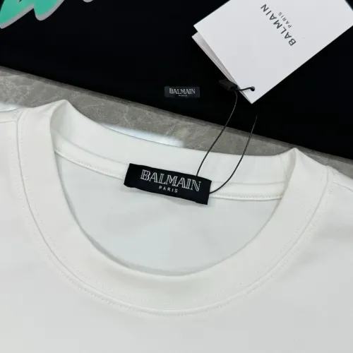 Cheap Balmain T-Shirts Long Sleeved For Men #1393464 Replica Wholesale [$80.00 USD] [ITEM#1393464] on Replica Balmain T-Shirts