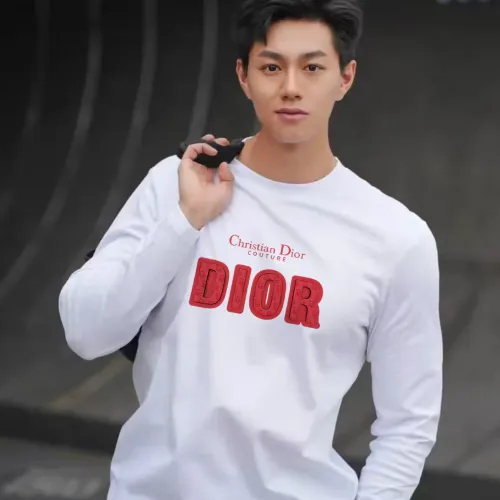 Cheap Christian Dior T-Shirts Long Sleeved For Men #1393476 Replica Wholesale [$82.00 USD] [ITEM#1393476] on Replica Christian Dior T-Shirts