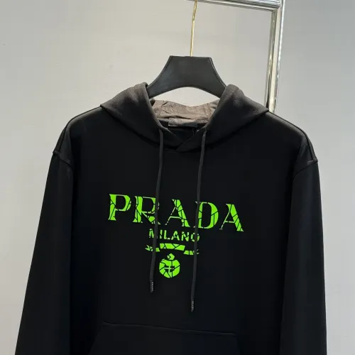 Cheap Prada Hoodies Long Sleeved For Men #1393497 Replica Wholesale [$92.00 USD] [ITEM#1393497] on Replica Prada Hoodies