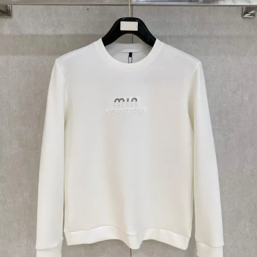 Cheap MIU MIU Hoodies Long Sleeved For Men #1393626 Replica Wholesale [$82.00 USD] [ITEM#1393626] on Replica MIU MIU Hoodies