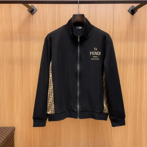 Cheap Fendi Tracksuits Long Sleeved For Men #1393654 Replica Wholesale [$128.00 USD] [ITEM#1393654] on Replica Fendi Tracksuits