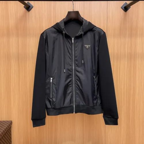 Cheap Prada Tracksuits Long Sleeved For Men #1393667 Replica Wholesale [$128.00 USD] [ITEM#1393667] on Replica Prada Tracksuits