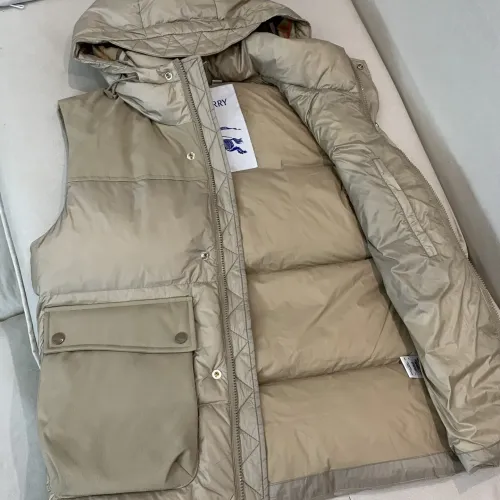 Cheap Burberry Down Feather Coat Sleeveless For Men #1393694 Replica Wholesale [$160.00 USD] [ITEM#1393694] on Replica Burberry Down Feather Coat