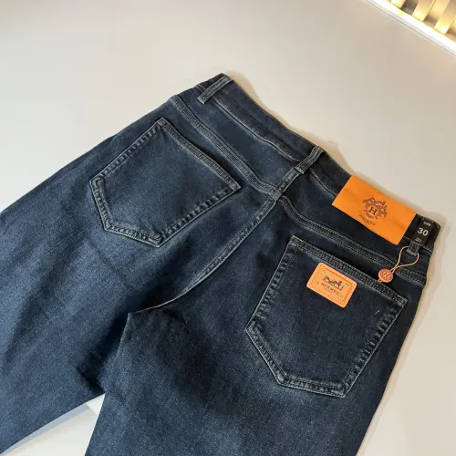 Cheap Hermes Jeans For Men #1393707 Replica Wholesale [$102.00 USD] [ITEM#1393707] on Replica Hermes Jeans
