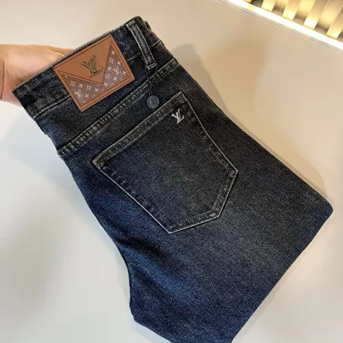 Cheap Louis Vuitton LV Jeans For Men #1393709 Replica Wholesale [$102.00 USD] [ITEM#1393709] on Replica Louis Vuitton LV Jeans