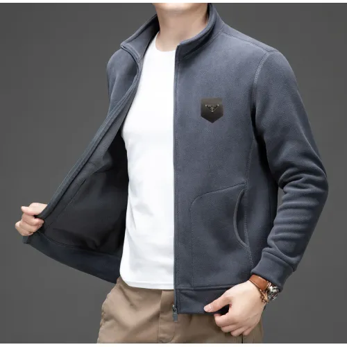 Prada Jackets Long Sleeved For Men #1393885