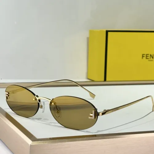 Fendi AAA Quality Sunglasses #1393993