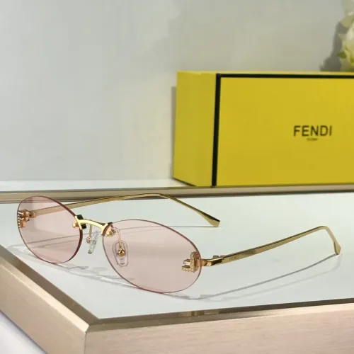 Fendi AAA Quality Sunglasses #1393996