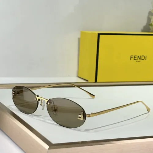 Fendi AAA Quality Sunglasses #1394001