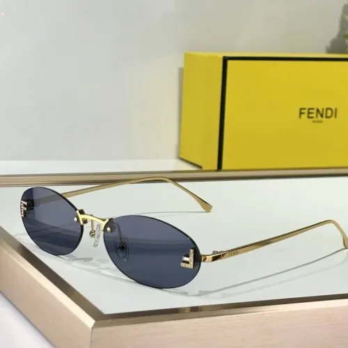 Fendi AAA Quality Sunglasses #1394003