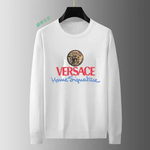 Cheap Versace Sweaters Long Sleeved For Men #1394108 Replica Wholesale [$48.00 USD] [ITEM#1394108] on Replica Versace Sweaters