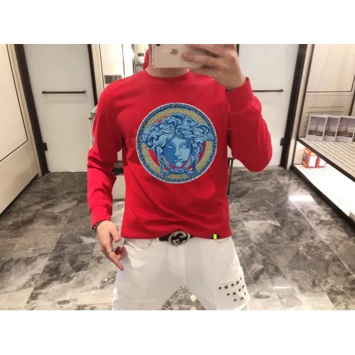 Cheap Versace Hoodies Long Sleeved For Men #1394350 Replica Wholesale [$48.00 USD] [ITEM#1394350] on Replica Versace Hoodies