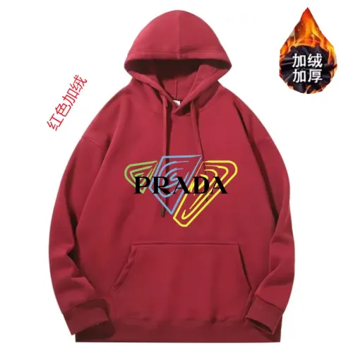 Prada Hoodies Long Sleeved For Unisex #1394463