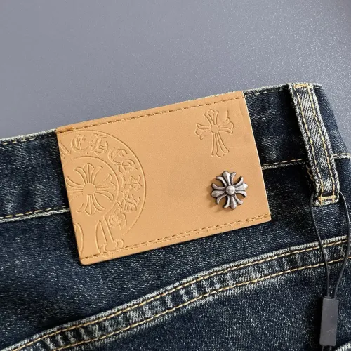 Cheap Chrome Hearts Jeans For Men #1394522 Replica Wholesale [$48.00 USD] [ITEM#1394522] on Replica Chrome Hearts Jeans