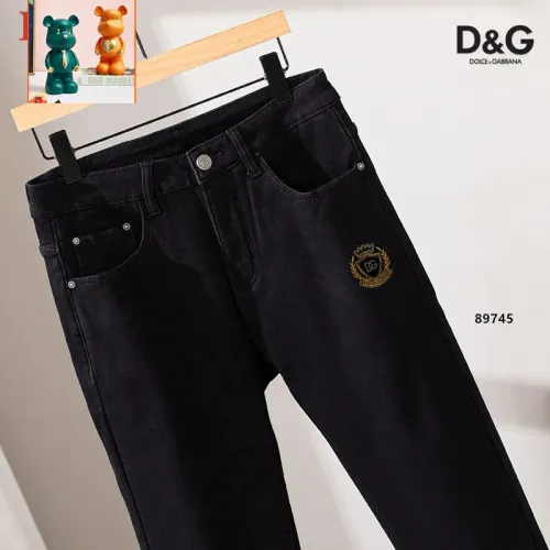 Cheap Dolce &amp; Gabbana D&amp;G Jeans For Men #1394536 Replica Wholesale [$52.00 USD] [ITEM#1394536] on Replica Dolce &amp; Gabbana D&amp;G Jeans