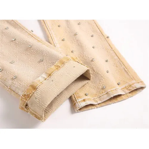 Cheap Amiri Jeans For Men #1394566 Replica Wholesale [$48.00 USD] [ITEM#1394566] on Replica Amiri Jeans