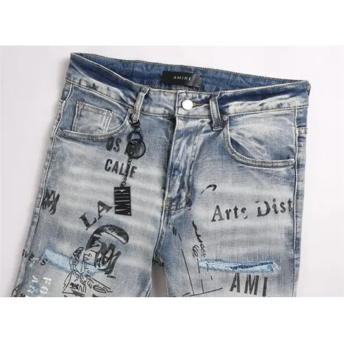 Cheap Amiri Jeans For Men #1394570 Replica Wholesale [$48.00 USD] [ITEM#1394570] on Replica Amiri Jeans