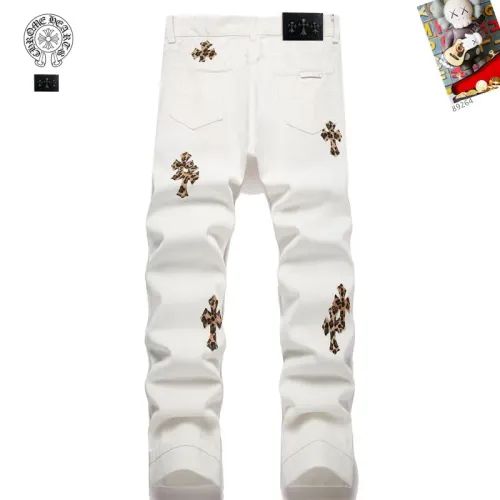 Cheap Chrome Hearts Jeans For Men #1394578 Replica Wholesale [$48.00 USD] [ITEM#1394578] on Replica Chrome Hearts Jeans