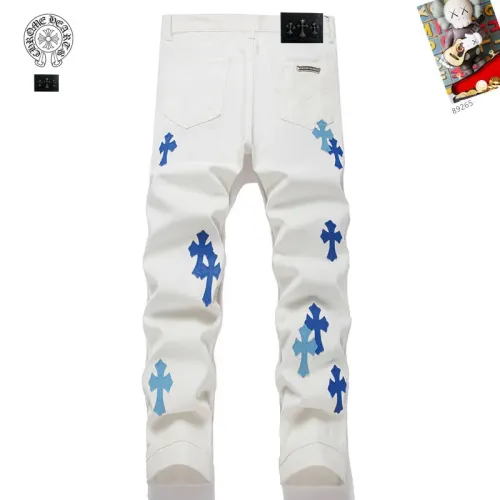 Cheap Chrome Hearts Jeans For Men #1394579 Replica Wholesale [$48.00 USD] [ITEM#1394579] on Replica Chrome Hearts Jeans