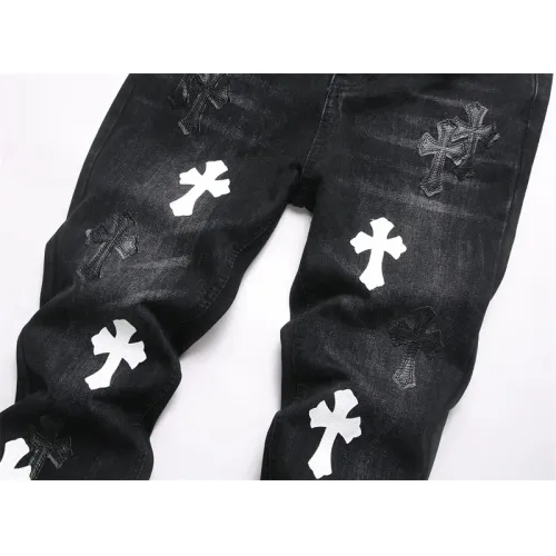 Cheap Chrome Hearts Jeans For Men #1394580 Replica Wholesale [$48.00 USD] [ITEM#1394580] on Replica Chrome Hearts Jeans