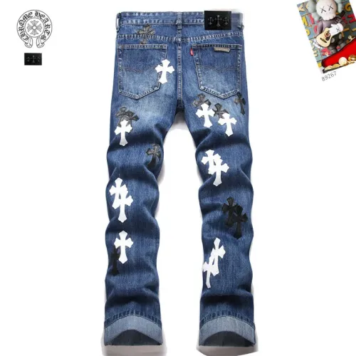 Cheap Chrome Hearts Jeans For Men #1394581 Replica Wholesale [$48.00 USD] [ITEM#1394581] on Replica Chrome Hearts Jeans