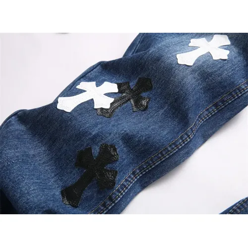 Cheap Chrome Hearts Jeans For Men #1394581 Replica Wholesale [$48.00 USD] [ITEM#1394581] on Replica Chrome Hearts Jeans