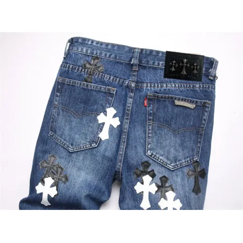 Cheap Chrome Hearts Jeans For Men #1394581 Replica Wholesale [$48.00 USD] [ITEM#1394581] on Replica Chrome Hearts Jeans