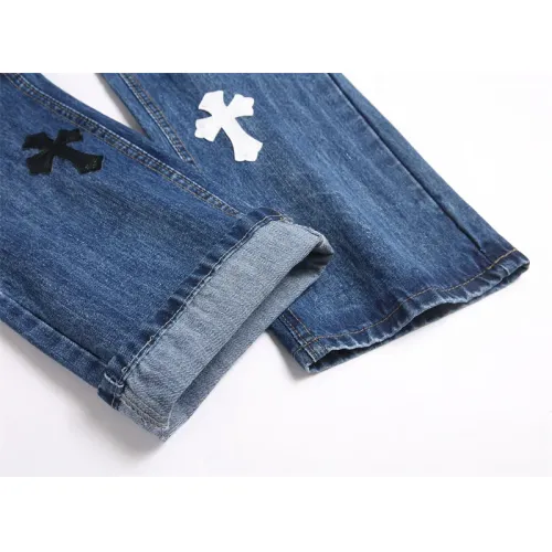 Cheap Chrome Hearts Jeans For Men #1394581 Replica Wholesale [$48.00 USD] [ITEM#1394581] on Replica Chrome Hearts Jeans
